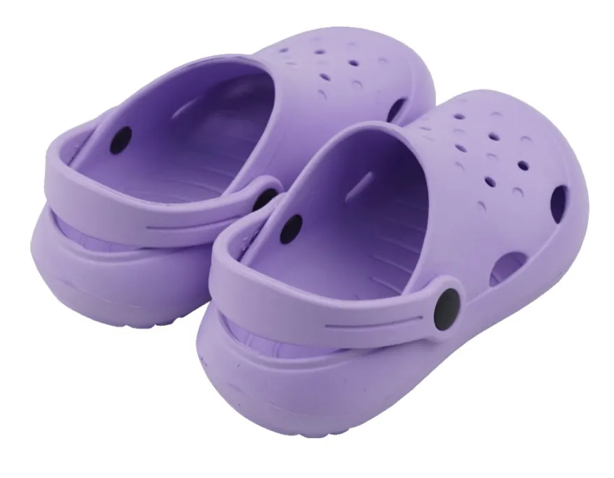 Clogs børn lilla str. 33/34