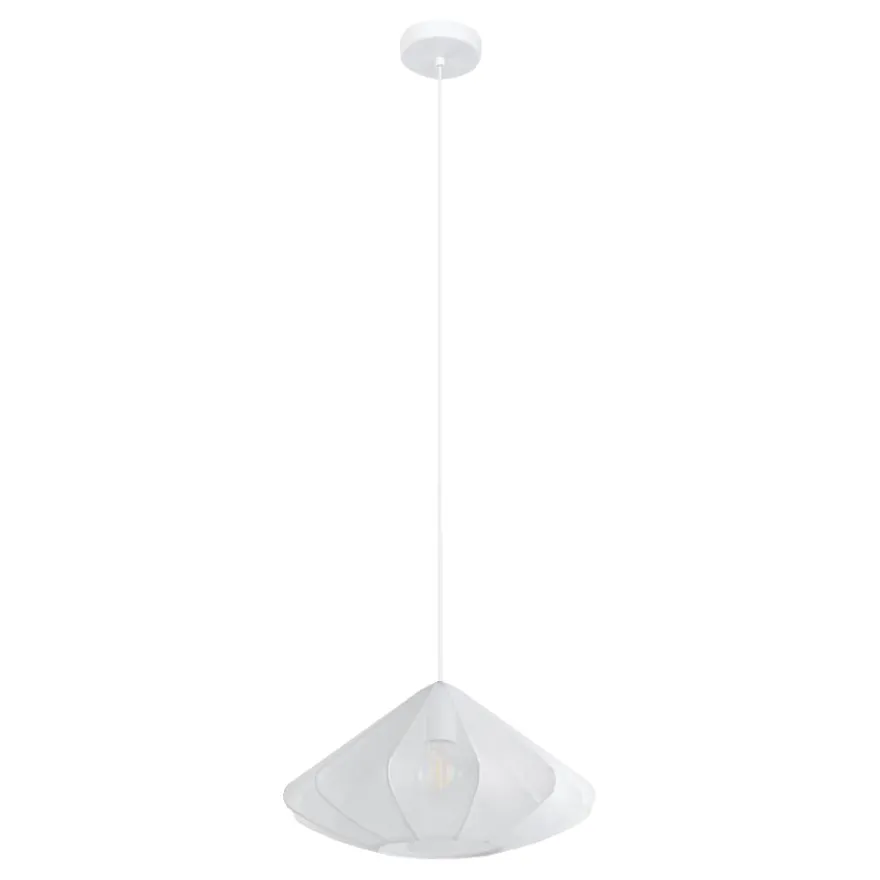 Eglo Dolwen pendel hvid Ø42,5 cm