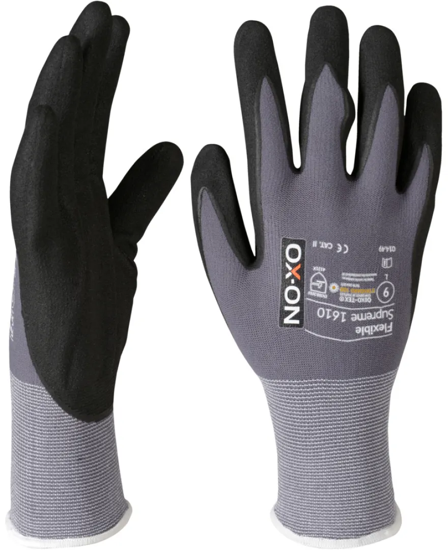 OX-ON Flexible Supreme 1610 handsker str. 8